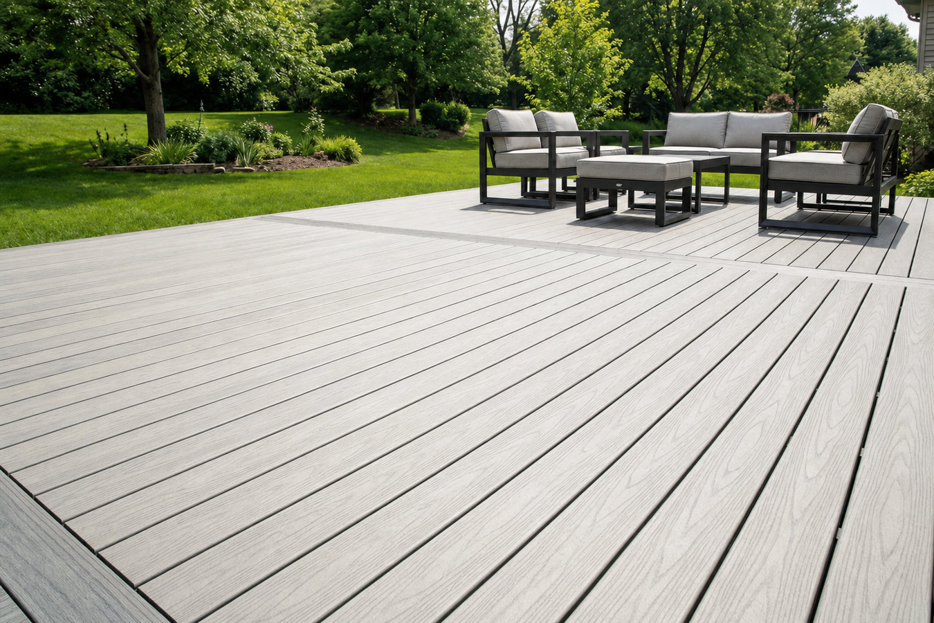 Trex deck installation in Santa Barbara, CA